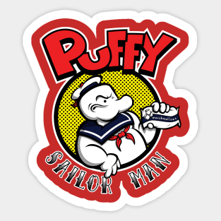 Puffy the Sailor Man Sticker